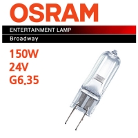 OSRAM Halogen studio lamps 150W/24V / G6.35 Base