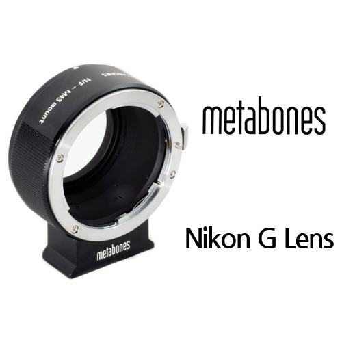 그린촬영시스템,Metabones Nikon G to Micro FourThird adapter (Black Matt)