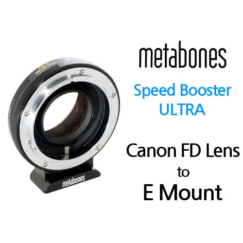 그린촬영시스템,Canon FD to Emount Speed Booster ULTRA