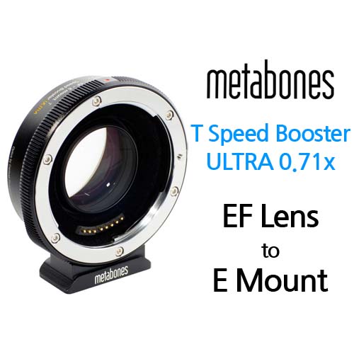 그린촬영시스템,Canon EF to Emount T Speed Booster ULTRA 0.71x