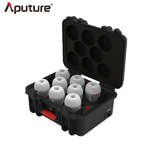 그린촬영시스템,Aputure B7C 7W RGB W x 8ea Case Kit