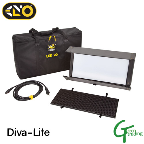 그린촬영시스템,Kino Flo Diva-Lite 20 DMX Soft Case Kit