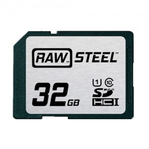 RAW STEEL SDHC 32GB CLASS 10
